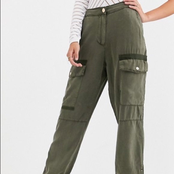 river island cargo trousers